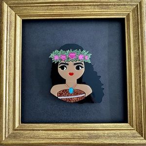 RARE Moana brooch - from sample sale